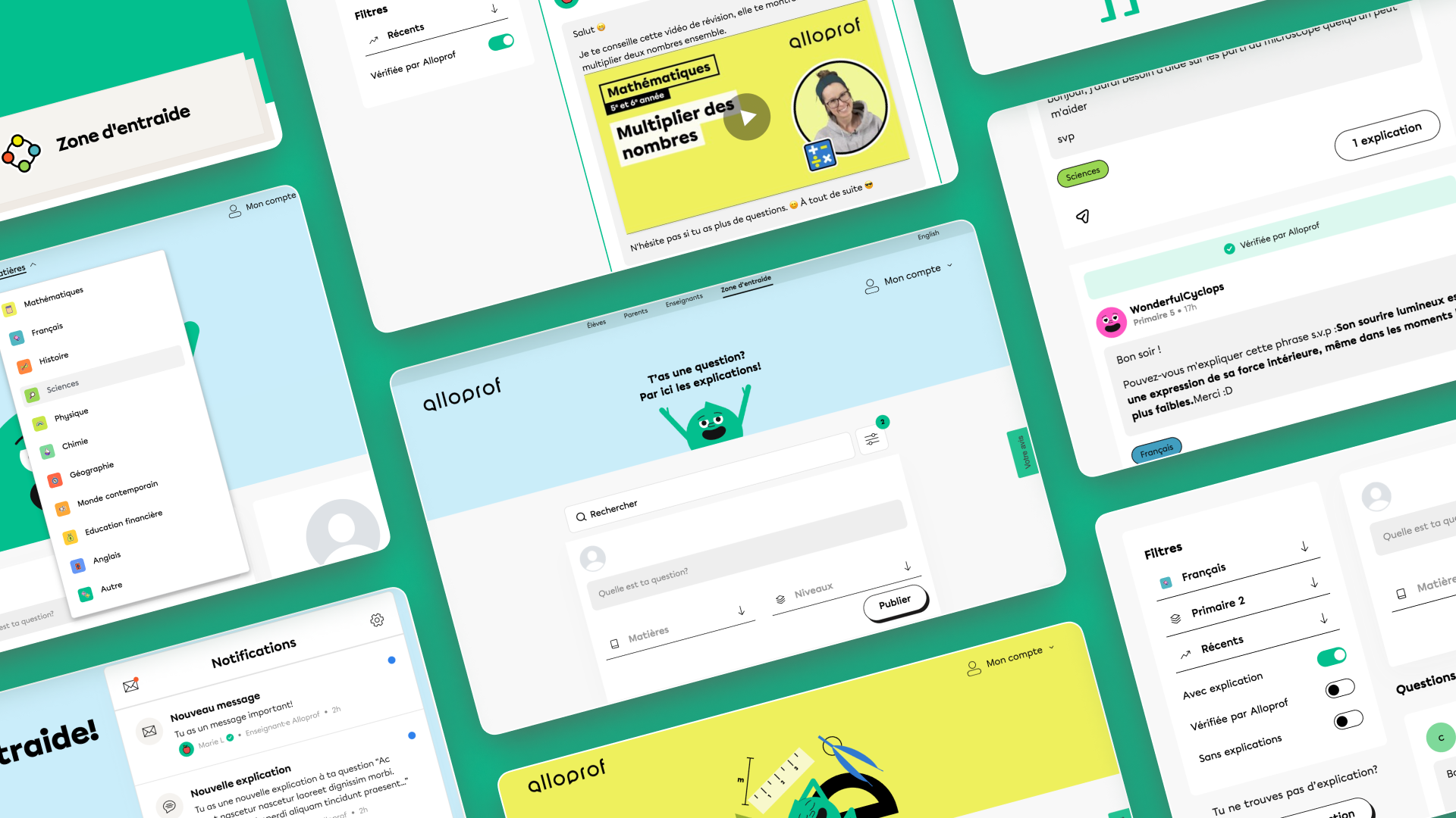 Zone d'entraide Alloprof